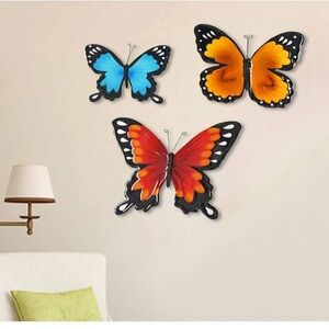 Home-X Metal Butterflies